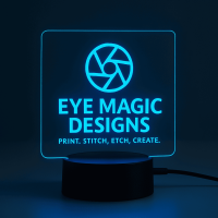 BLUELIGHT-LASERACRYLIC